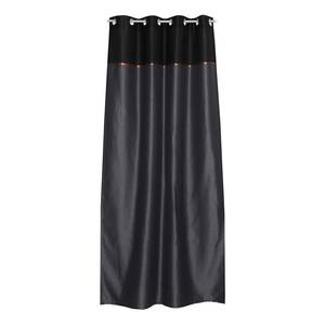 Gordijn Amelie polyester - Zwart