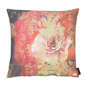 Housse de coussin Noemi Polyester - Rouge - 46 x 46 cm