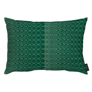 Coussin 1308 Tissu - Vert foncé - 35 x 50 cm