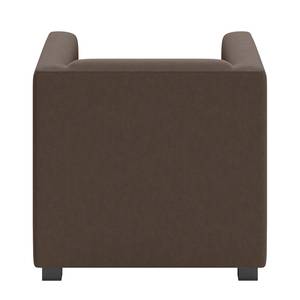 Fauteuil Wilno I Cuir véritable - Marron foncé