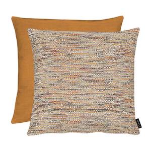 Sierkussen Tweed textielmix - Oranje - 45 x 45 cm