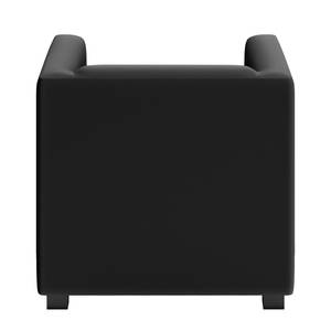 Fauteuil Wilno  VI Cuir pigmenté - Noir