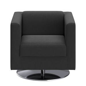 Fauteuil Wilno V Cuir véritable - Noir