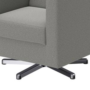 Fauteuil Wilno XIV vlakweefsel - Grijs