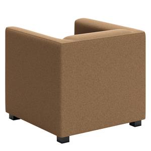 Fauteuil Wilno XVI antieke leerlook - Lichtbruin