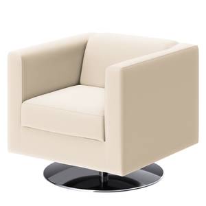 Fauteuil Wilno X gepigmenteerd leer - Wit