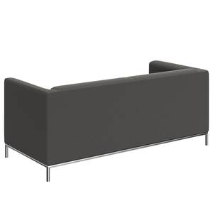 Sofa Wilno VIII (2-Sitzer) Flachgewebe - Dunkelgrau