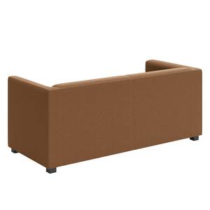 Sofa Wilno I (2-Sitzer) Echtleder - Mittelbraun