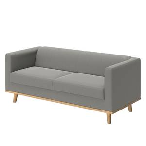 Sofa Wilno IX (2-Sitzer) Flachgewebe - Grau