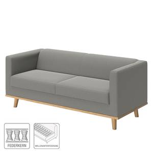 Sofa Wilno IX (2-Sitzer) Flachgewebe - Grau