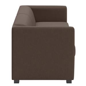 Sofa Wilno I (2-Sitzer) Echtleder - Dunkelbraun