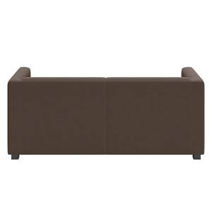 Sofa Wilno I (2-Sitzer) Echtleder - Dunkelbraun