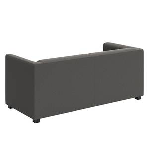 Sofa Wilno VII (2-Sitzer) Flachgewebe - Dunkelgrau