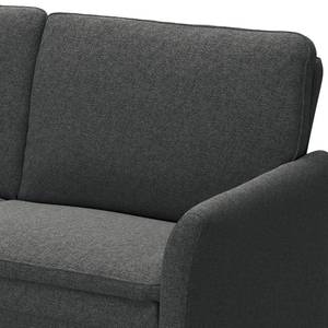 Sofa Capoma I (2-Sitzer) Webstoff - Anthrazit - Breite: 180 cm