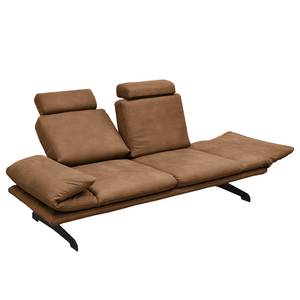 Sofa Beastey II (2-Sitzer) Echtleder - Mittelbraun