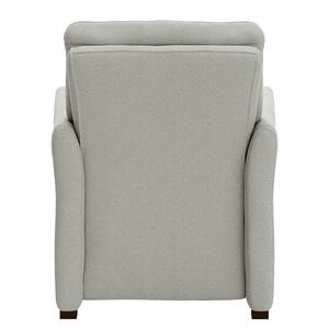 Fauteuil Capoma II antieke leerlook - Lichtgrijs - Breedte: 80 cm