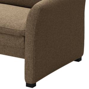 Sofa Capoma I (2-Sitzer) Webstoff - Sandgrau - Breite: 180 cm