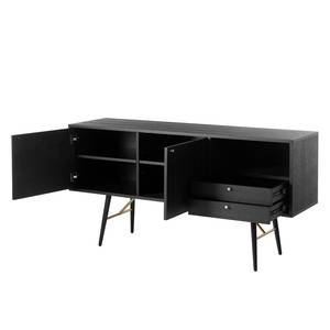 Sideboard Moyo Eiche Schwarz