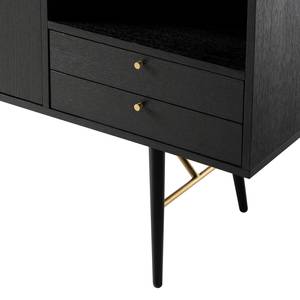 Sideboard Moyo Eiche Schwarz