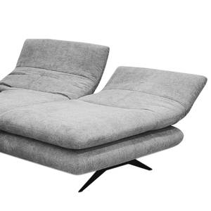 Ecksofa Whaltey II Webstoff - Platin - Longchair davorstehend rechts