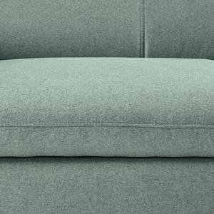 Ecksofa Lefroy I Webstoff - Mint - Longchair davorstehend rechts - Keine Funktion