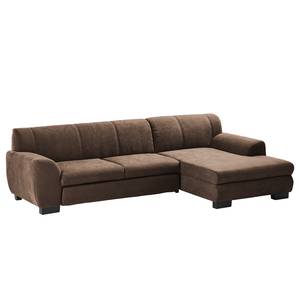 Ecksofa Lefroy mit Longchair Longchair davorstehend rechts