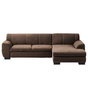 Ecksofa Lefroy mit Longchair Longchair davorstehend rechts