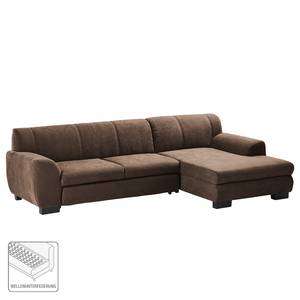 Ecksofa Lefroy mit Longchair Longchair davorstehend rechts