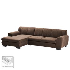 Ecksofa Lefroy mit Longchair Longchair davorstehend links