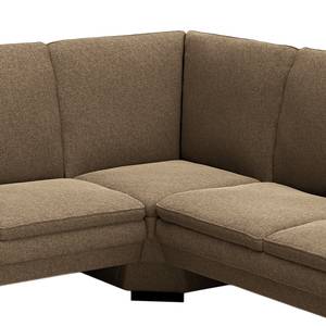 Ecksofa Capoma III Webstoff - Nougat