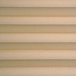 Plissee Klemmfix free Polyester / Aluminium - Beige - 75 x 130 cm