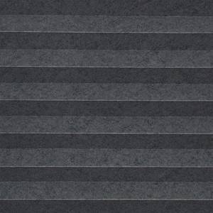 Store plissé sans perçage Promo Polyester / Aluminium - Gris - 100 x 130 cm