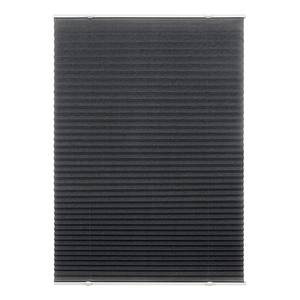 Store plissé sans perçage Promo Polyester / Aluminium - Gris - 80 x 130 cm