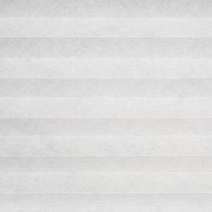 Plissee Klemmfix Promo Polyester / Aluminium - Weiß - 90 x 130 cm