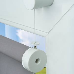 Store Flex - Alternative au store plissé Polyester - Gris - 90 x 130 cm