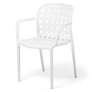 Stuhl Moama (4er-Set) Polypropylen - Weiß