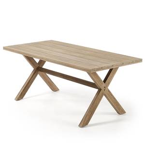 Tisch Rhyll Akazie massiv - Beige - Breite: 190 cm