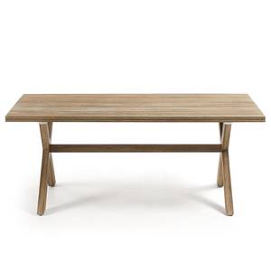 Tisch Rhyll Akazie massiv - Beige - Breite: 190 cm