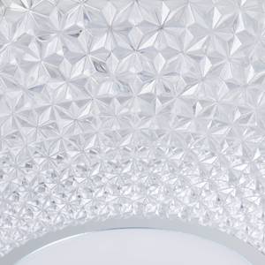 LED-plafondlamp Nunya plexiglas/staal - 1 lichtbron