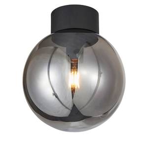 Plafondlamp Astro I melkglas/ijzer; aluminium - 1 lichtbron - Grijs