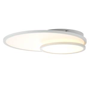 LED-plafondlamp Bility I plexiglas/aluminium - 1 lichtbron - Wit