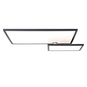 LED-plafondlamp Bility II plexiglas/aluminium - 1 lichtbron - Zwart