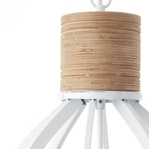 Hanglamp Matrix Wood II ijzer - 1 lichtbron