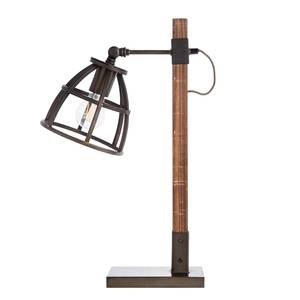Tafellamp Matrix Wood ijzer - 1 lichtbron