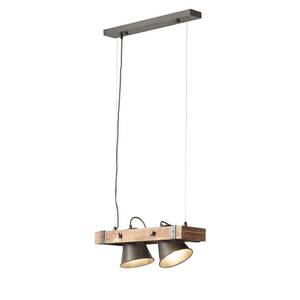 Hanglamp Plow ijzer - Aantal lichtbronnen: 2