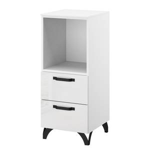 Commode Shuffle I Industry Industrial - 40 cm - Blanc brillant