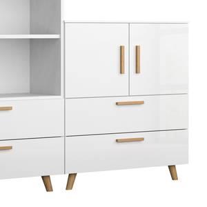 Kastcombinatie Shuffle II Scandi Scandi - 160 cm - Hoogglans wit