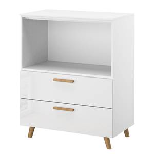 Commode Shuffle II Skandi Skandi - 80 cm - Blanc brillant