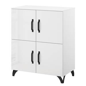 Buffet Shuffle II Industry Industrial - 80 cm - Blanc brillant