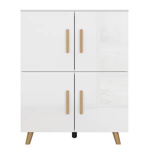 Buffet Shuffle II Skandi Skandi - 80 cm - Blanc brillant